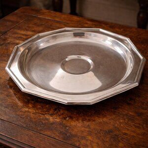 Vintage Hotel Silver Serving Dish – L. Barth & Co. – Olympic Hotel 1920s Silver